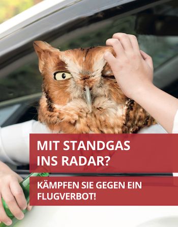 Mit Standgas ins Radar? Kämpfen Sie gegen ein Flugverbot